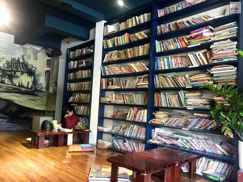 Top 10 quán cafe sách ở Hà Nội không gian cực yên tĩnh 